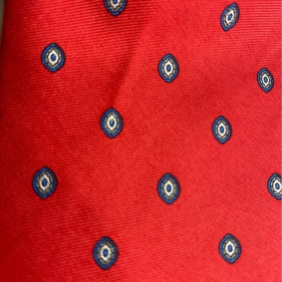 Stafford Neck Tie 58” Men Necktie Stafford Red Blue Green Geometric Classic - Picture 2 of 3